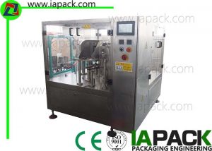 Bag Gegee Premade Pouch Packing Machine 0.6 MPa Air Compressed