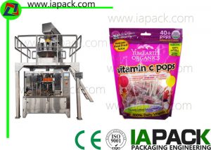 Candy Premade Pouch Verpakking Machine Rotary Voorgevormde Vul Seal Bagging