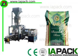 Premade Rice Open Mond Bagging Machine Outomatiese Bag Placer